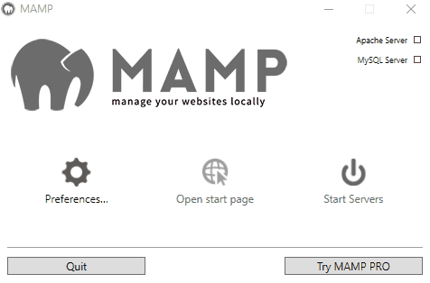 mamp start